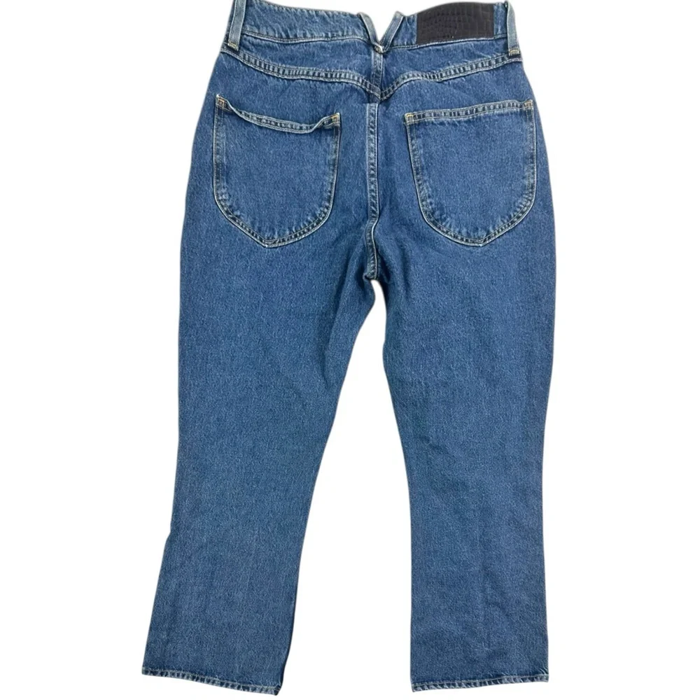 SPRWMN Gabrielle Women's Ankle Flare Denim Size 26